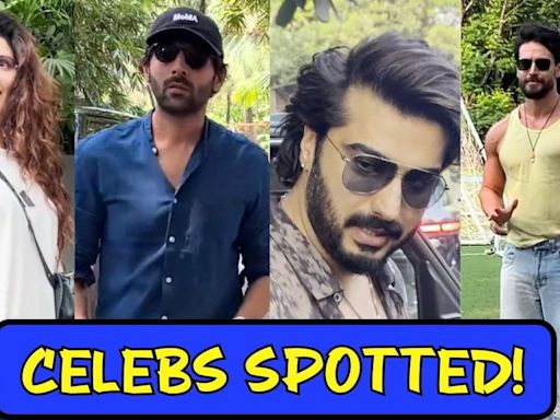 Kartik Aaryan, Tiger Shroff, Arjun Kapoor, Fatima Sana Shaikh & Other Celebs Hit The Streets - News18