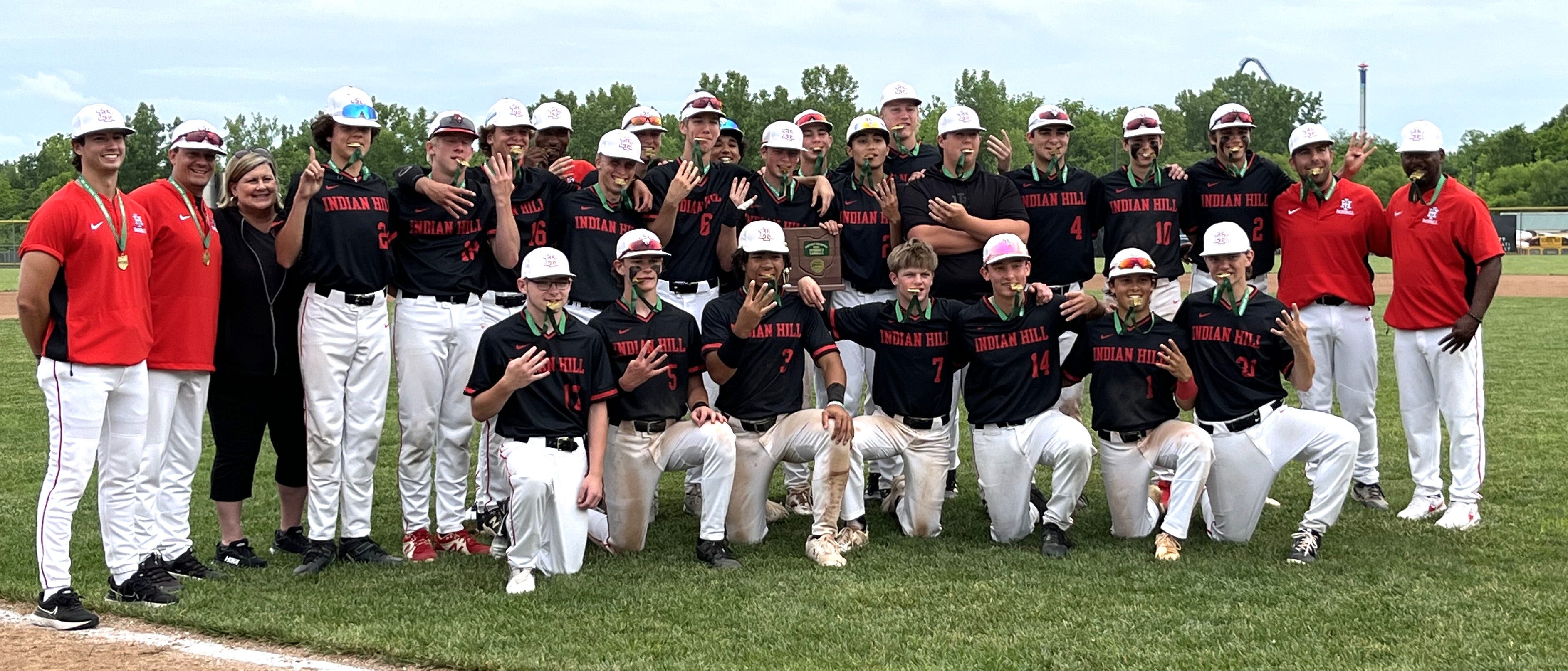 See how Indian Hill won district baseball championship behind Ben Liebel's shutout