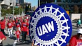 Auto workers hit picket lines in three states