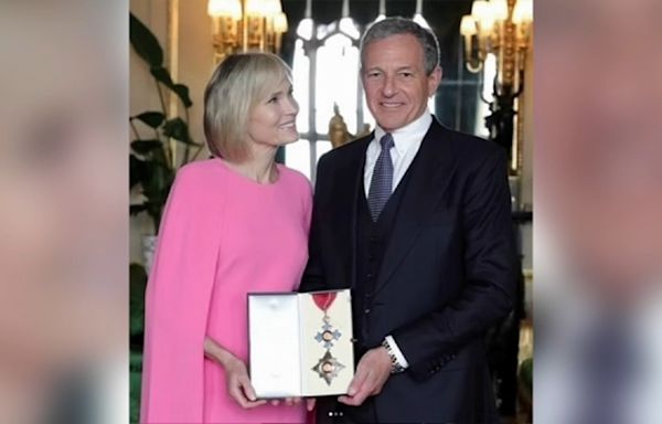 Bob Iger receives honorary Knight of the Order of the British Empire