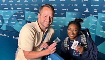 Paris 2024 Olympics: I traded pins with Simone Biles