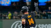 Bart hits grand slam, 1 of 5 Pirates homers in 12-2 rout of Brewers