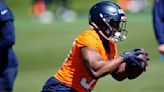 Broncos rookie RB Audric Estime to miss rest of spring drills with knee injury but expected back for training camp