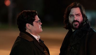 Matt Berry Celebrates With His Favorite Vampires in New 'What We Do in the Shadows' Set Image