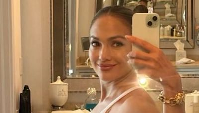 Jennifer Lopez Glows in a Pre-Birthday Party Selfie