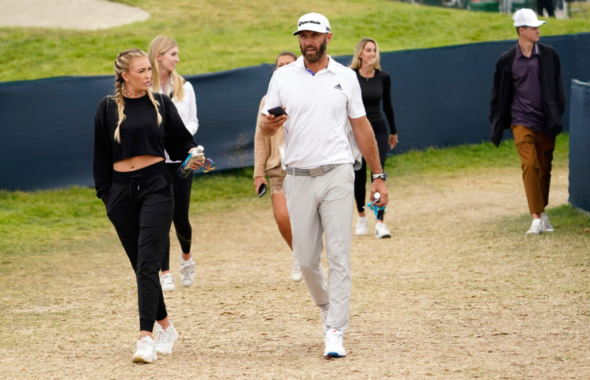 Dustin Johnson Delivers Epic Quote on Post-Open Championship Plans With Wife Paulina Gretzky