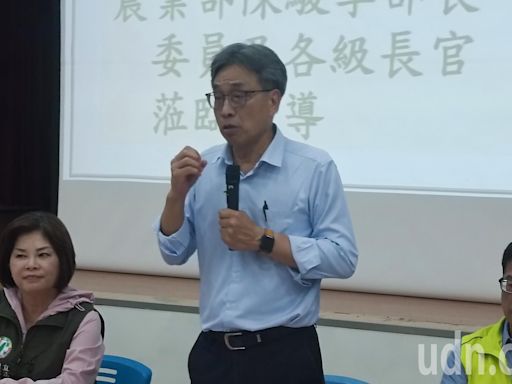 台南蕎麥推廣遇瓶頸 準農業部長陳駿季南下聆聽心聲