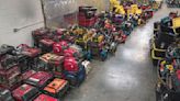 Millions in stolen construction tools, some believed to be from Berks, recovered by Maryland police