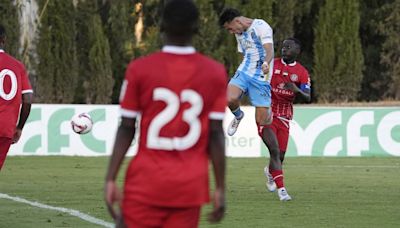 Un excelente gol de Larrubia da más alas y moral al nuevo Málaga