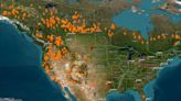 US and Canada wildfires map shows where blazes are raging