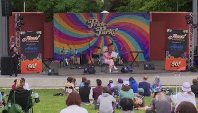 Thousands kick off Pride Month at Capitol Hill's 'Pride in the Park' event