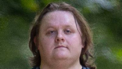 Lewis Capaldi cuts a casual figure as he heads for a jog in the park