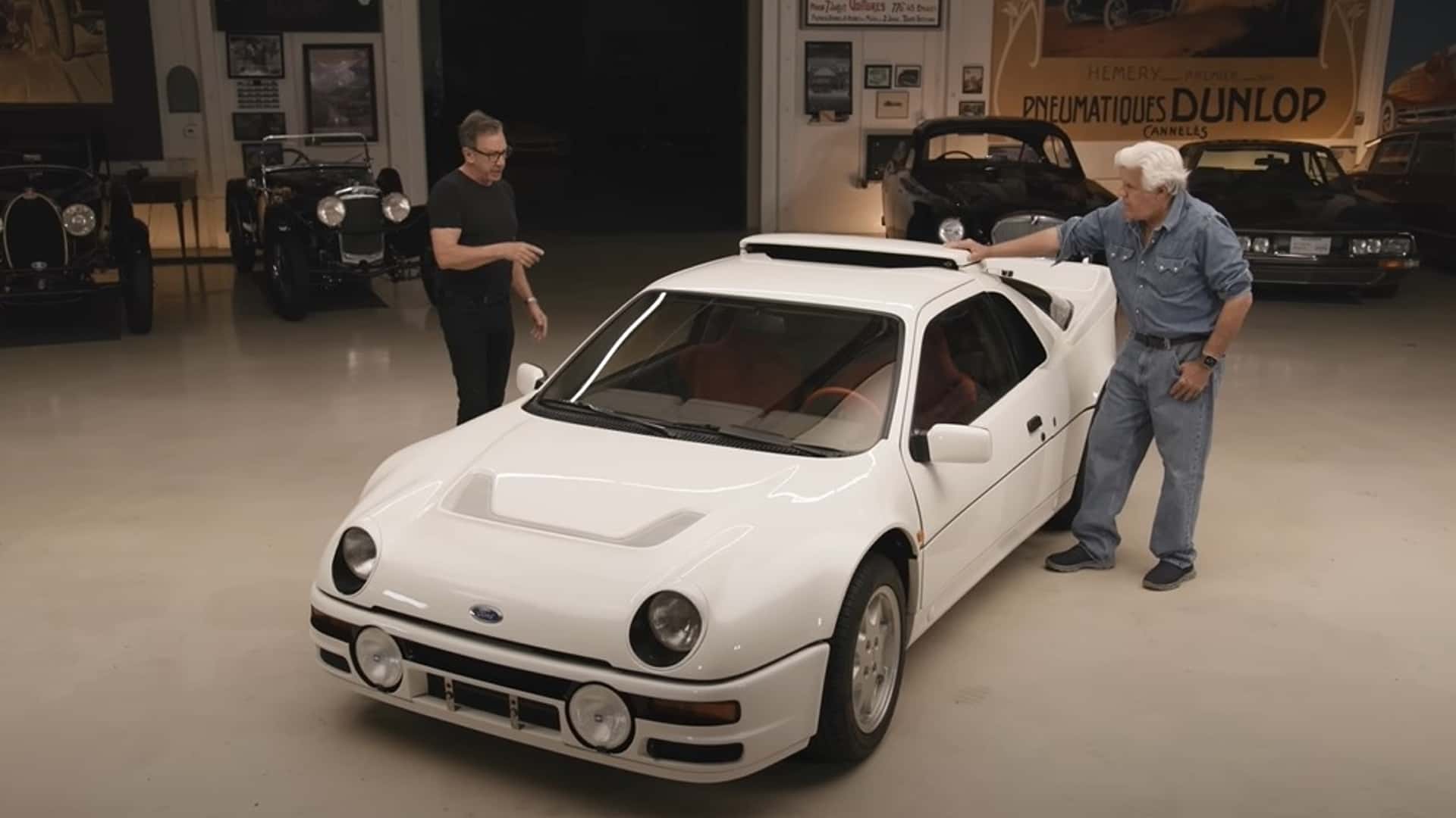 Tim Allen and Jay Leno Rev Up the Ford RS200's Reputation