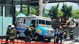 Ice cream truck crashes into Georgetown building