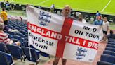 The England superfan with tattoos from every away trip