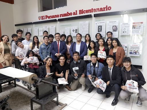Vive Andina: estudiantes de la Universidad Peruana Unión visitan Andina y El Peruano