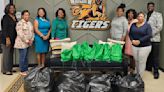Alpha Kappa Alpha donates food bags to Warsaw Elementary