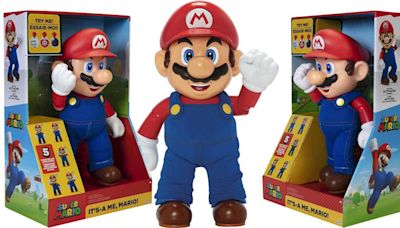 Talking Super Mario Doll With 30-Plus Sound Effects Is Over 50% Off At Amazon