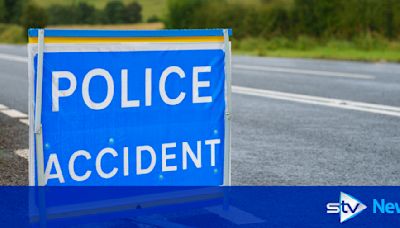 Four-vehicle crash involving bus closes A90 at rush hour