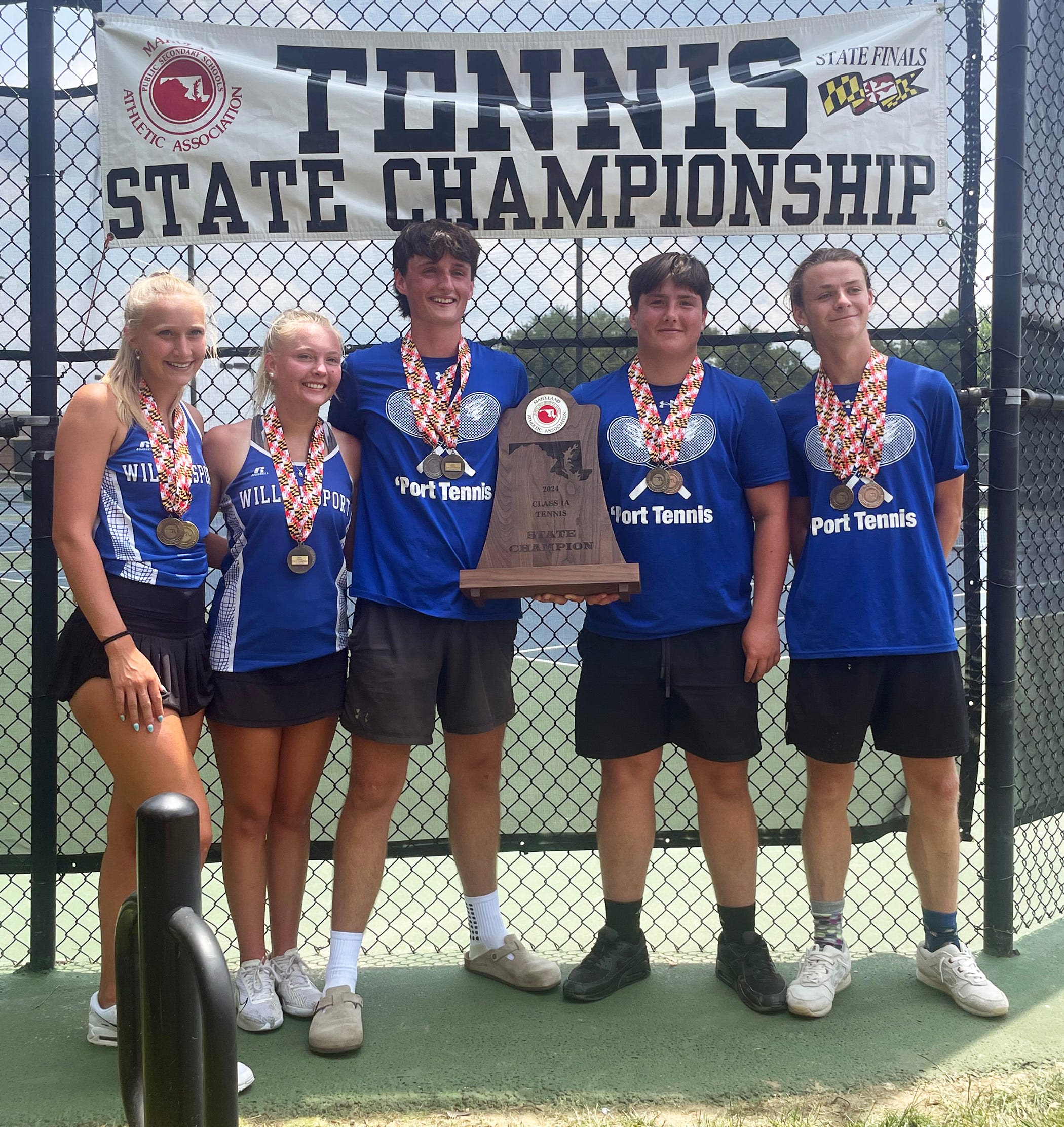 Toms, Liao and Williamsport tennis team make history at state tournament