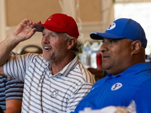 Kalani Sitake’s team edges Kyle Whittingham’s team for second-straight year in annual charity tourney