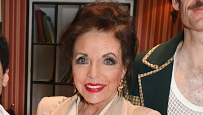 Dame Joan Collins, 91,stuns at Fawlty Towers The Play