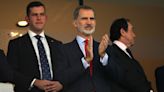 King Felipe of Spain Roots for National Team at World Cup in Qatar