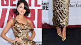 Eiza González Rivera Glitters in Gold at ‘The Ministry of Ungentlemanly Warfare’ Premiere in Los Angeles