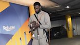 Watch Warriors players arrive to game with adorable, adoptable pups