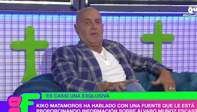 Kiko Matamoros desvela todas las deudas económicas que tiene Álvaro Muñoz Escassi