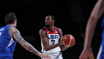 Kevin Durant sidelined with minor calf injury to start Team USA training camp