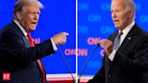 Trump challenges Biden to another debate and golf match - The Economic Times