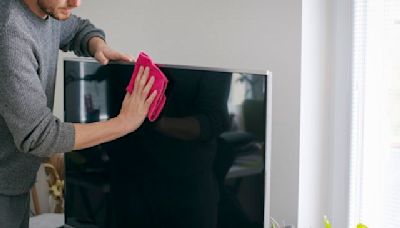 How To Clean A TV Screen