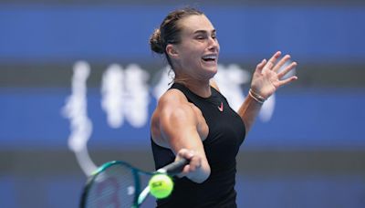 China Open: Sabalenka wins opener to launch Beijing title bid