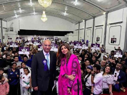 Poll call: Bollywood actress Shilpa Shetty returns favour by backing for Keith Vaz