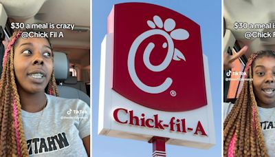 'Did I get got?': Chick-fil-A customer questions if she got scammed after one meal comes out to $30