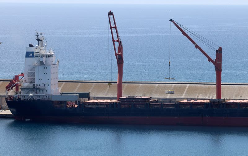 Aid for Gaza loading in Cyprus as U.S. offshore jetty completed