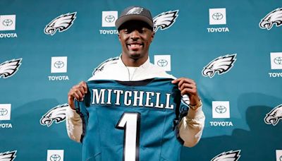 From a 3-stoplight Florida town to the NFL draft’s first round, Quinyon Mitchell is the Eagles’ big get