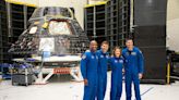 Artemis astronauts show off their Orion moonship