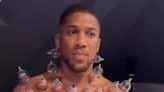 Anthony Joshua shares video of himself undergoing 'hot cupping'