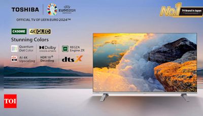 Toshiba unveils next-generation QLED TV with Dolby Vision-Atmos starting at just Rs. 26,999 - Times of India