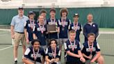 What duo helped McDowell win District 10's thrilling Class 3A boys team tennis final?
