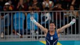 El gimnasta Daniel Villafañe logró la medalla de plata en anillas en los Juegos Panamericanos Santiago 2023