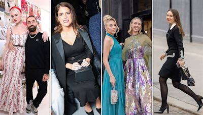 Move over Fashion Royalty, the REAL thing has been on view at catwalk Shows - including Princess Eugenie, Princess Maria-Olympia and Grace Kelly's granddaughter