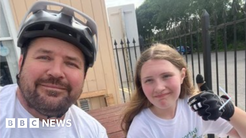 Nailsea Dad and daughter fundraise for children's hospice