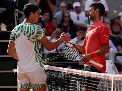 Carlos Alcaraz vs. Novak Djokovic FREE LIVE STREAM (8/4/24) | How to watch Alcaraz vs. Djokovic free online | 2024 Paris Olympics men’s tennis gold medal match livestream