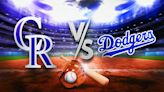 Rockies vs. Dodgers prediction, odds, pick - 6/1/2024