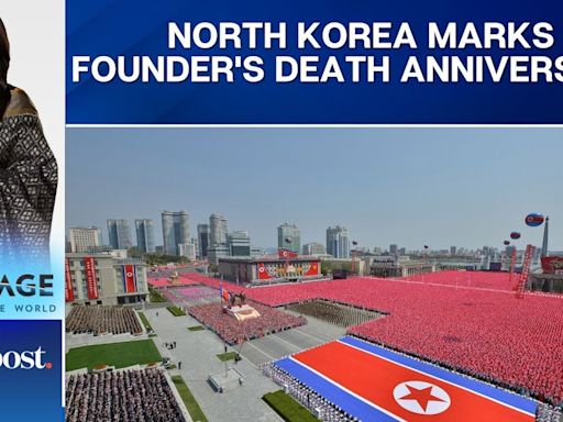 Kim Jong Un Attends Memorial Event for Grandfather Kim Il Sung