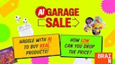 This virtual garage sale lets you haggle with AIs to buy Tesla stock, a PS5 or a toilet magazine