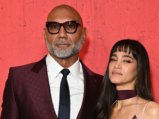 Dave Bautista is reunited with glamorous co-star Sofia Boutella